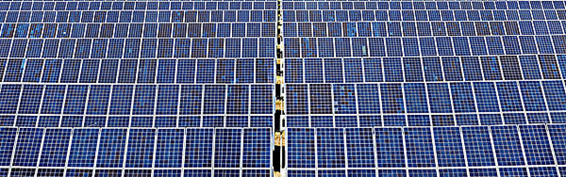 太阳能电池板,土地