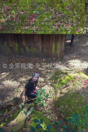 女人,美女,阿卡族,人,亚洲_高清图片_全景视觉