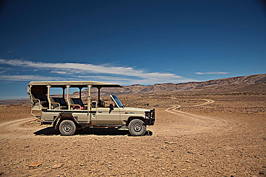 旅游,汽车,鱼河大峡谷,纳米比亚