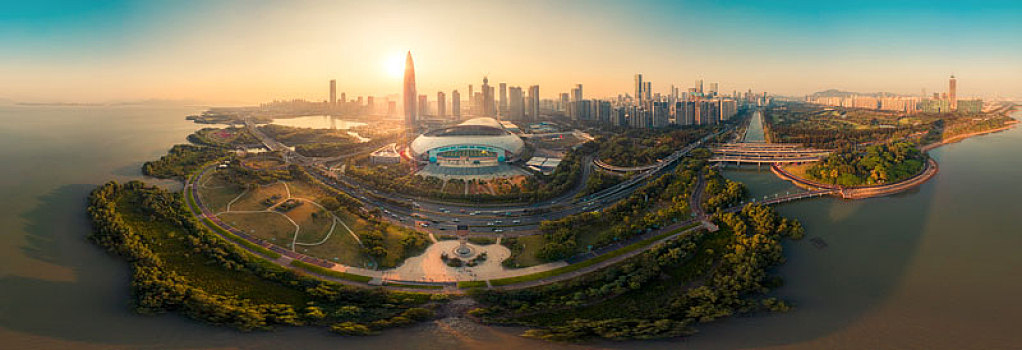 深圳湾全景