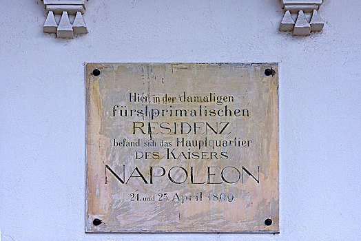 纪念,帝王,拿破仑,住宅,大教堂,雷根斯堡,普拉蒂纳特,巴伐利亚,德国,欧洲