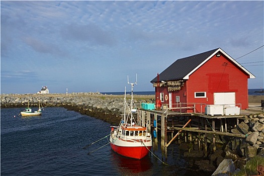 渔港,挪威