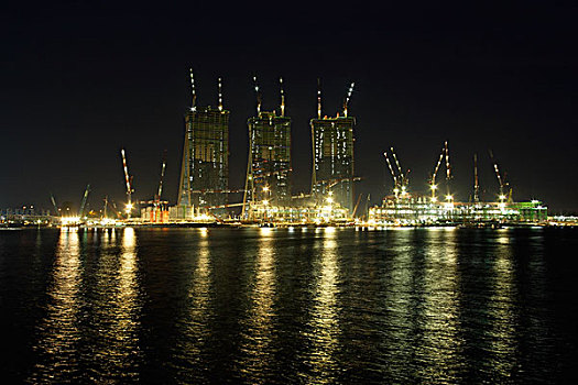 夜景,胜地,新加坡