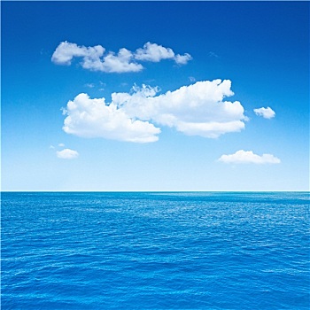 天空,海洋