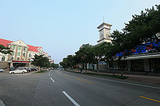 2016年8月14日河北省北戴河老虎石海滨地区老屋街景