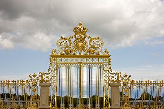 大门,凡尔赛宫,巴黎,法国