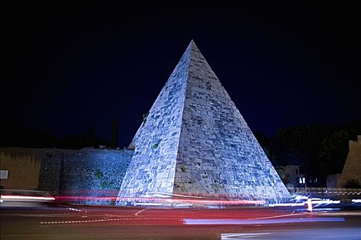 金字塔,罗马,意大利