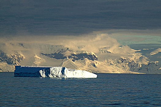 冰山,德雷克海峡