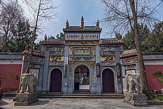 湖南省长沙岳麓山风景名胜区麓山景区－麓山寺