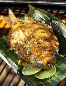 泰国,烤鱼