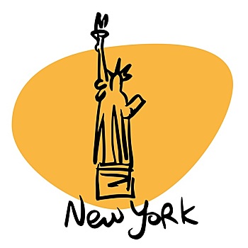 纽约,美国,自由女神像