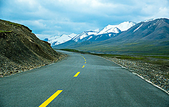 雪山草原公路