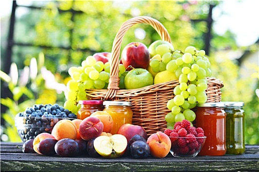 新鲜,成熟,有机,水果,花园,均衡饮食