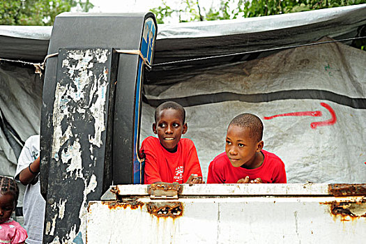 haiti,port,au,prince,portrait,of,2,boys