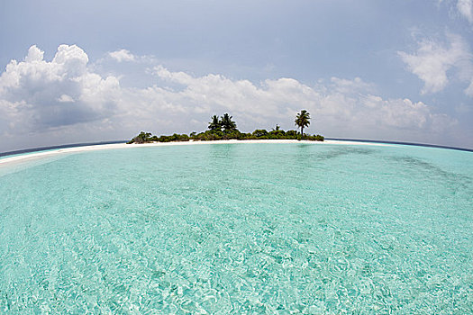 岛屿,北方,环礁,马尔代夫