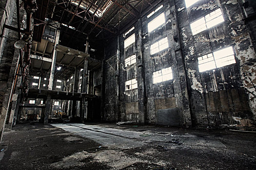 废墟的工厂