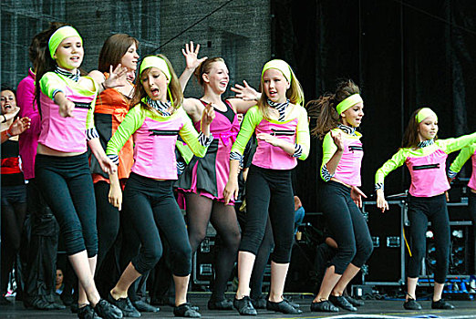 跳舞,基尔,星期,2008年,六月,德国