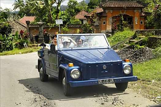 老,大众汽车,靠近,巴厘岛,印度尼西亚