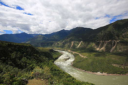 西藏,雅鲁藏布大峡谷