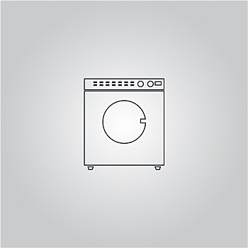 洗衣机,象征