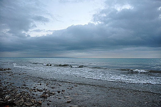 青海湖日出