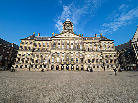 皇宫,中心,阿姆斯特丹