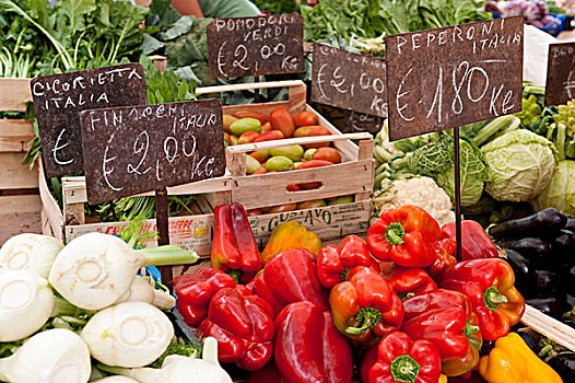 蔬菜,出售,市场,草原,罗马,意大利,欧洲