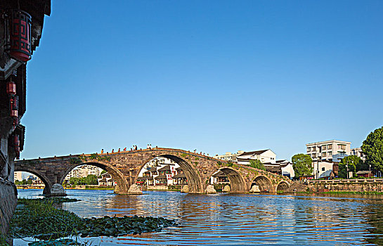 大运河是的古老石拱桥