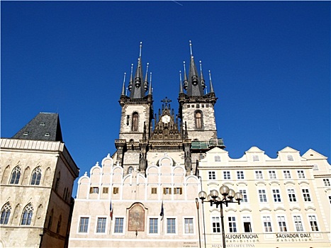 泰恩教堂,布拉格,老城广场