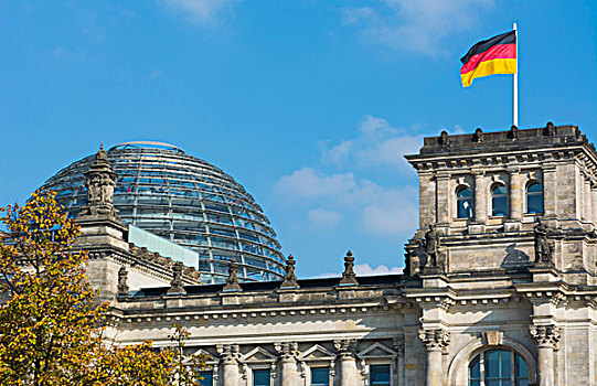 柏林,德国,德国国会大厦,建筑,著名,市中心,靠近,勃兰登堡门