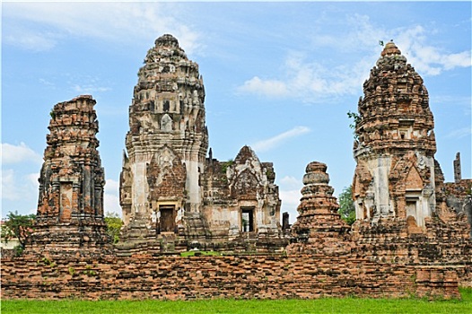 寺院,玛哈泰寺,洛布里,泰国