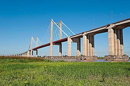 桥,河,布宜诺斯艾利斯,省,阿根廷,南美