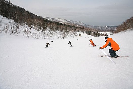 滑雪者