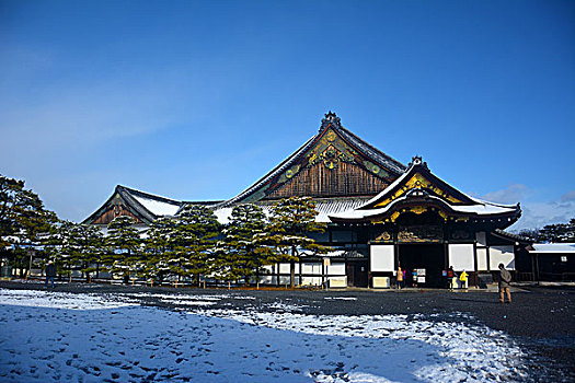 日本古城城池图片
