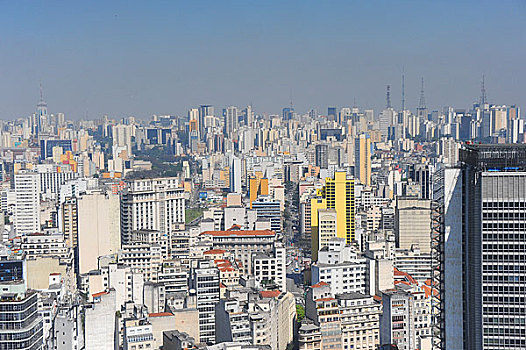巴西圣保罗城市街景