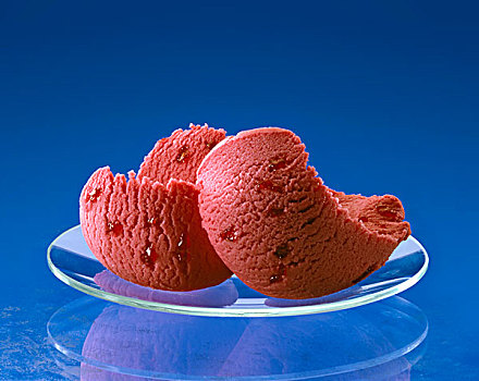 舀具,草莓冰激凌