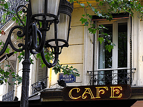 咖啡馆,巴黎,法国,欧洲