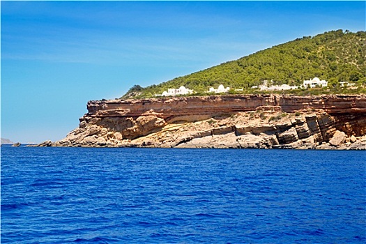 伊比萨岛,海岸,巴利阿里群岛