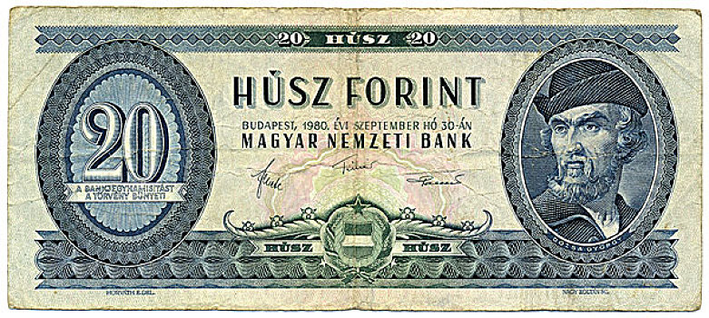 历史,货币,匈牙利,图像,农民,反抗
