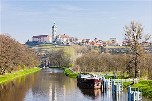 梅尔尼克,城堡,捷克共和国