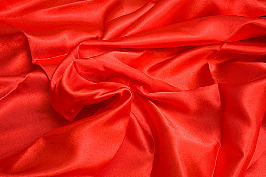 豪华,红色,绸缎,折叠,布,有用,背景