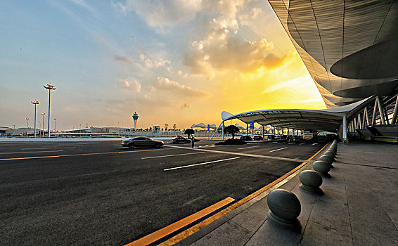 广州白云国际机场二号航站楼景观