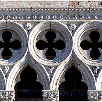 威尼斯,建筑细节,西部,建筑,圣马科