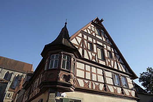 都铎式房屋,罗腾堡,德国