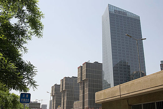 北京cbd商圈建筑金地中心