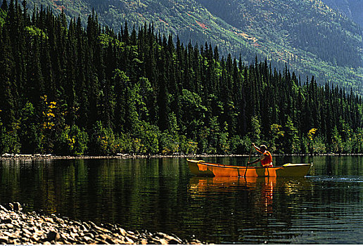 独木舟,省立公园,不列颠哥伦比亚省,加拿大