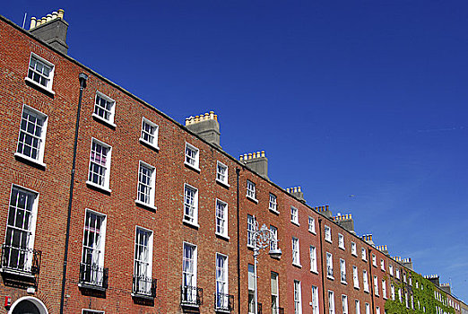 爱尔兰,都柏林,乔治时期风格,建筑