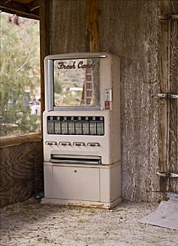 旧式,自动售货机,内华达,美国