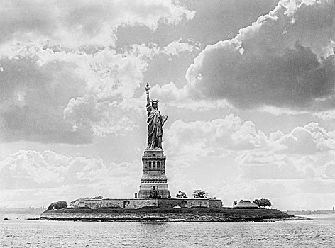 自由女神像,纽约港,纽约,美国,地标,历史