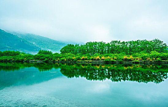 桃花潭风光